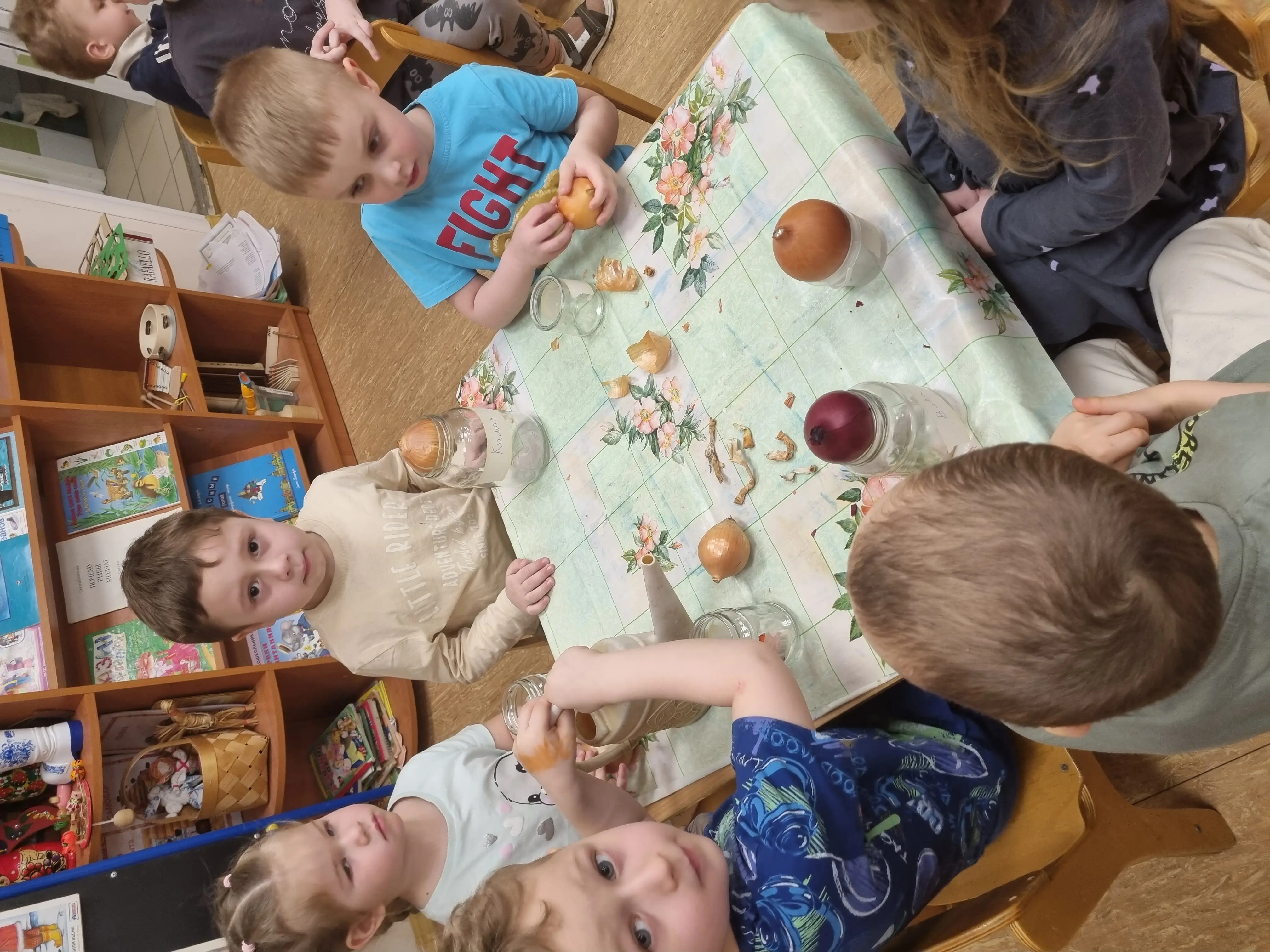 Весенние посадки в группе